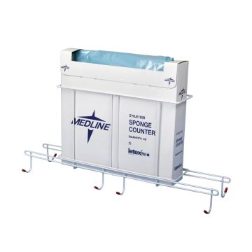 Medline Surgical Sponge Counter Rack for IV Pole - NON50511