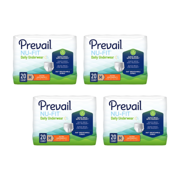 Nu Fit Daily Underwear Medium case of 80