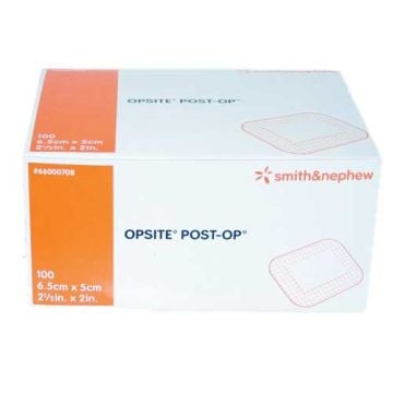 OpSite Post-Op 2-1/2 x 2 Inch Transparent Film Dressing
