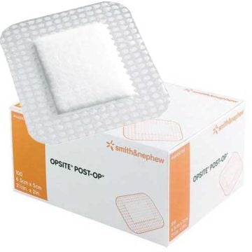 OpSite Post-Op 3-3/4 x 3-3/8 Inch Transparent Film Dressing 66000709