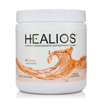 Jar of Orange Healios Mouthwash