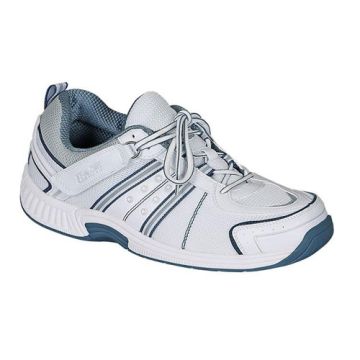 Monterey Bay Men's Athletic Sneakers - White and Blue