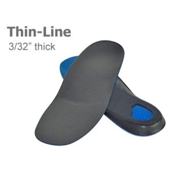 Orthofeet Men's BioSole Gel Thin-Line Insoles 