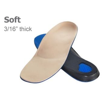 Orthofeet Women's BioSole Gel Soft Orthotic Insoles