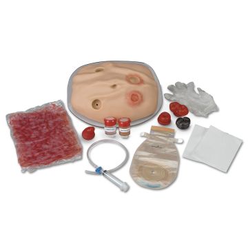 Life/form Complete Ostomy Care Simulator & Replacement Parts