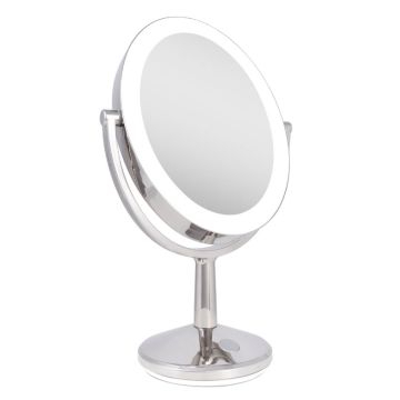 HUNTINGTON LED Oval Rechargeable Vanity Mirror