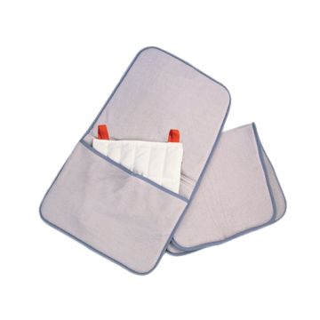 Foam-Filled Terry Cover, Oversize with Pocket, 24.5 x 36 Inch