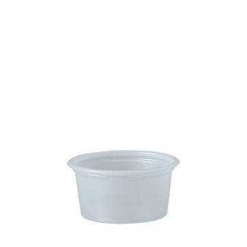 0.75 oz. Clear Plastic