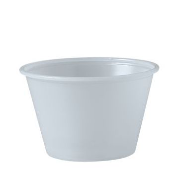 4 oz. Clear Plastic