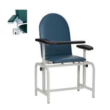 Padded Blood Chair with Right Side Pivot Arm, 2573PR