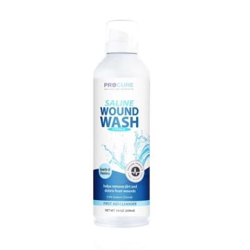Procure Saline Wound Wash, Sterile - 7.4 oz