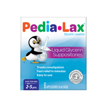 Pedia-Lax Liquid Suppository packaging