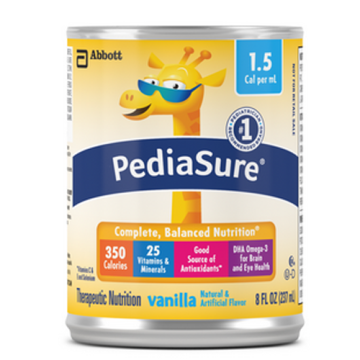 Pediasure 1.5 Cal Vanilla 8 oz Can