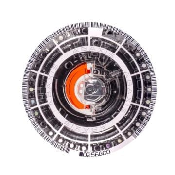front of reagent disc