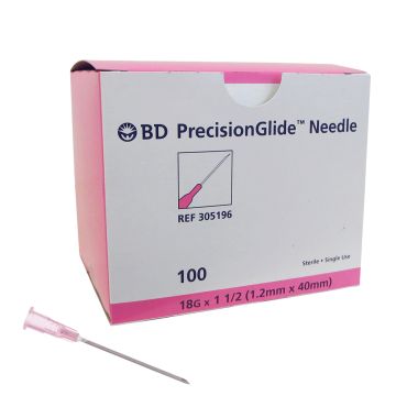 18 Gauge - Regular Bevel 1-1/2 Inch - Pink
