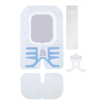 The Plus SorbaView Shield dressing with HubGuard