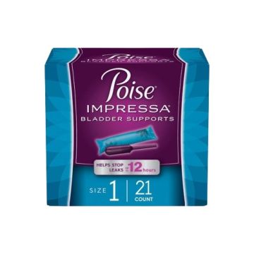 Poise Impressa Bladder Supports, Size 1 Package