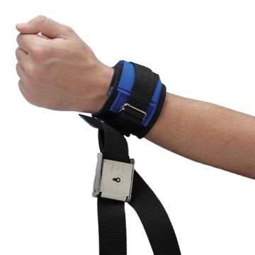 Posey Twice-as-Tough Cuffs with Locking with D-Ring Closure