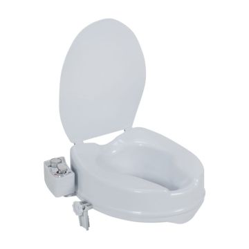 Drive Medical PreserveTech Raised Toilet Seat with Bidet - Warm and Ambient Water