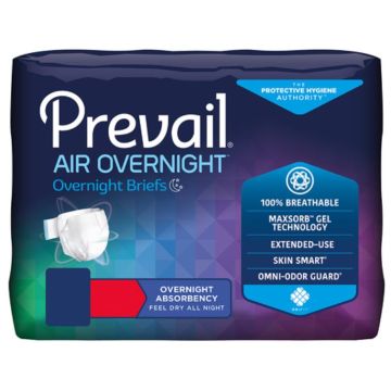 Prevail AIR Overnight Stretchable Briefs