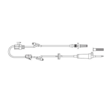 Primary Solution Set with Universal Spike Drip Chamber, 90 inch