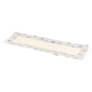 Proximel Silicone Foam Dressing with Border, 4x12 Inch, Single Pad