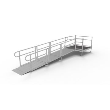 14 Foot Ramp with 5 Foot Platform
