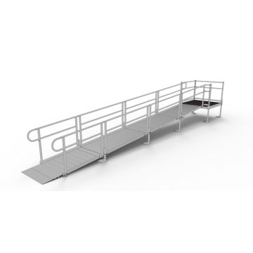 22 Foot Ramp With 4 Foot Platform