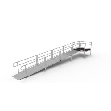 24 Foot Ramp With 5 Foot Platform