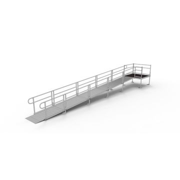 30 Foot Ramp With 4 Foot Platform