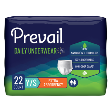 Prevail Daily Underwear, Extra Absorbency