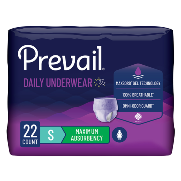 Prevail Daily Underwear for Women, Small