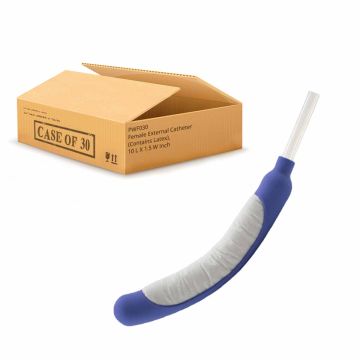 Female External Catheter (Contains Latex), 10 L X 1.5 W Inch