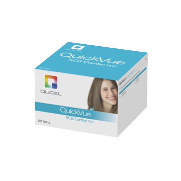 Quidel QuickVue hCG Combo Test Box
