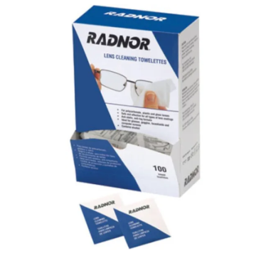 Radnor Pre-Moistened Lens Cleaning Towlettes 