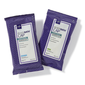 Medline ReadyBath Rinse-Free Shampoo & Conditioning Caps