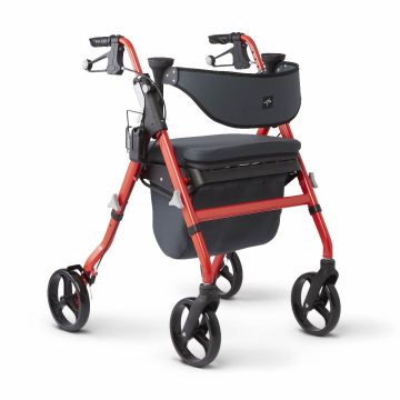 red rollator detail image