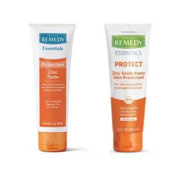Medline Remedy Essentials Protect Zinc Oxide Paste Skin Proctectant