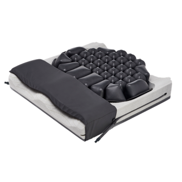 Angled photo of the ROHO Hybrid Elite Wheelchair Cushion