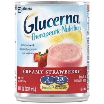 Glucerna Strawberry Therapeutic Nutrition Shake