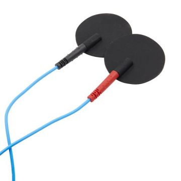 PMT Round Carbon Rubber Electrodes