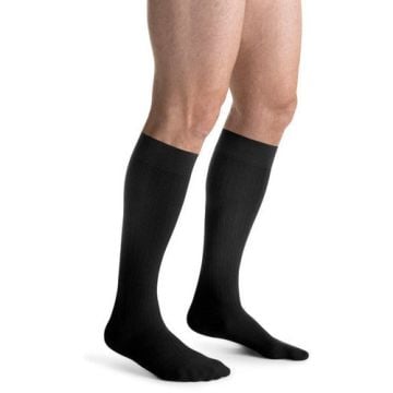Jobst Ambition Men's Knee High 20-30 mmHg Compression Socks, Closed Toe
