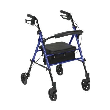 Lightweight Aluminum Rollator Walker