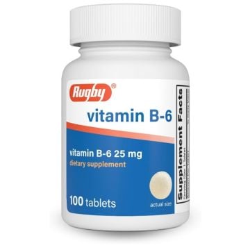 Rugby vitamin B6 tablets