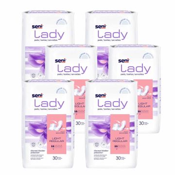 Regular, Moderate Absorbency - 10 Inches