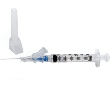 SafetyGlide 3 ml Syringe with 23 Gauge 1 Inch Needle