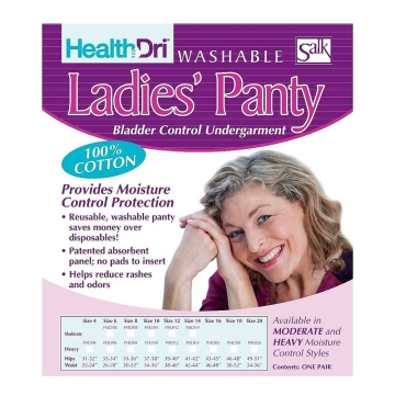 HealthDri Ladies Cotton Panties - Moderate Absorbency