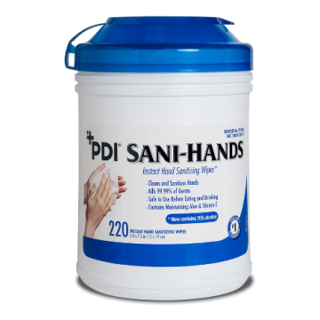 Sani-Hands ALC Antimicrobial Alcohol Gel Wipes