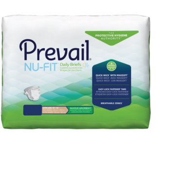 Prevail Nu-Fit Daily Briefs for Heavy Absorbency  First Quality