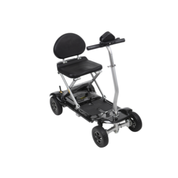 The Vive Folding Mobility Scooter in its unfolded form.